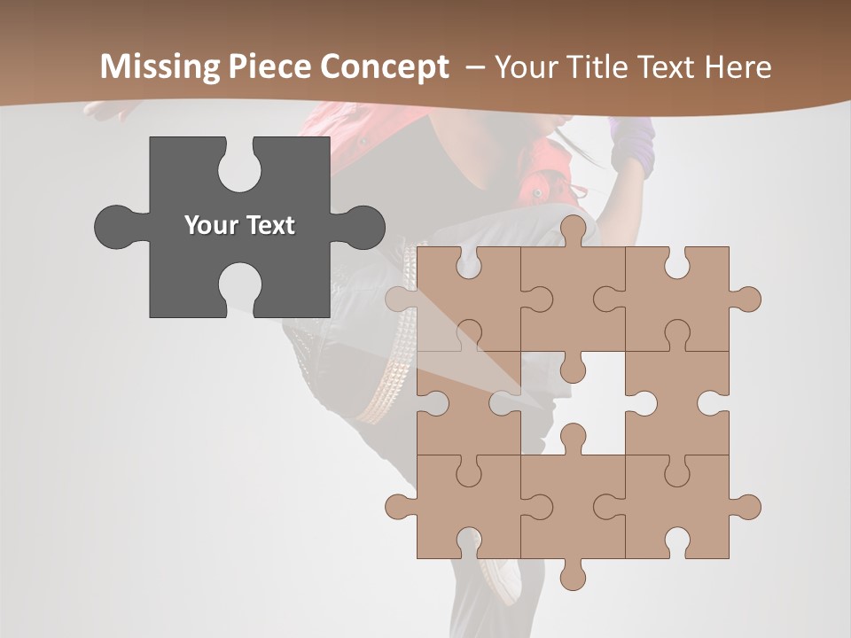 Modern Action Human PowerPoint Template