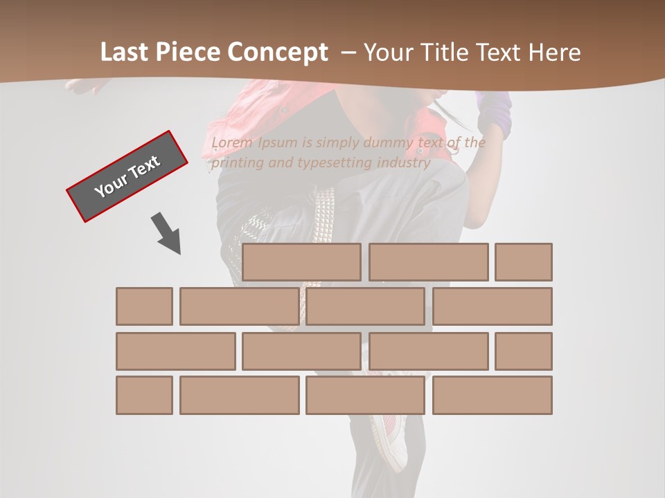 Modern Action Human PowerPoint Template