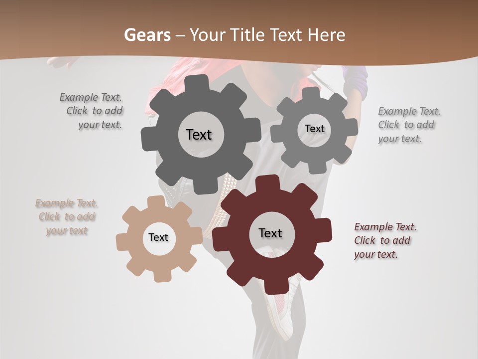 Modern Action Human PowerPoint Template