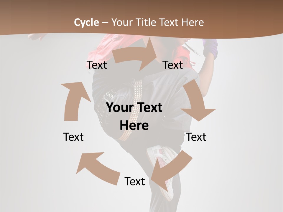 Modern Action Human PowerPoint Template