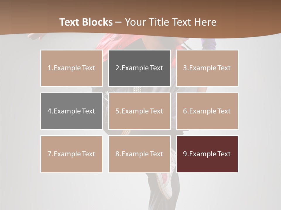 Modern Action Human PowerPoint Template