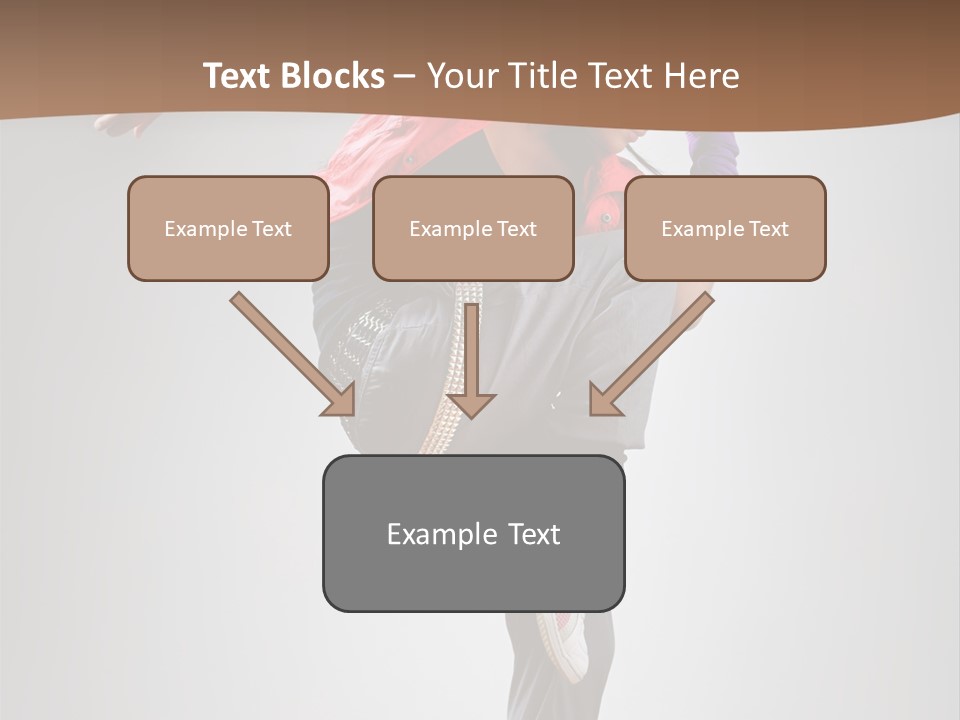 Modern Action Human PowerPoint Template
