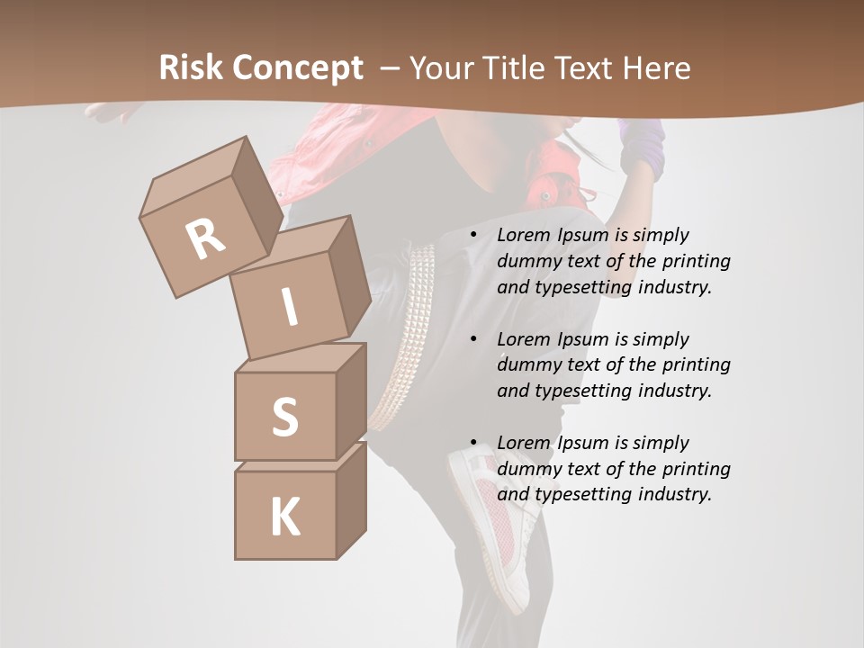 Modern Action Human PowerPoint Template