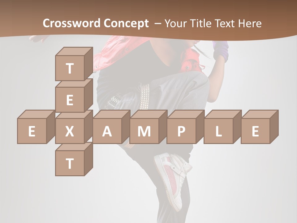 Modern Action Human PowerPoint Template