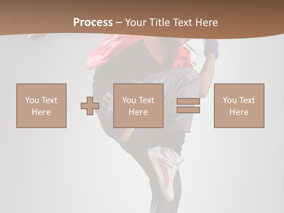 Modern Action Human PowerPoint Template