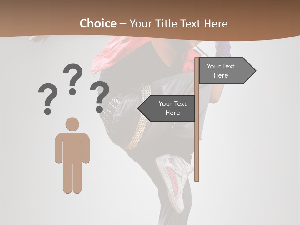 Modern Action Human PowerPoint Template