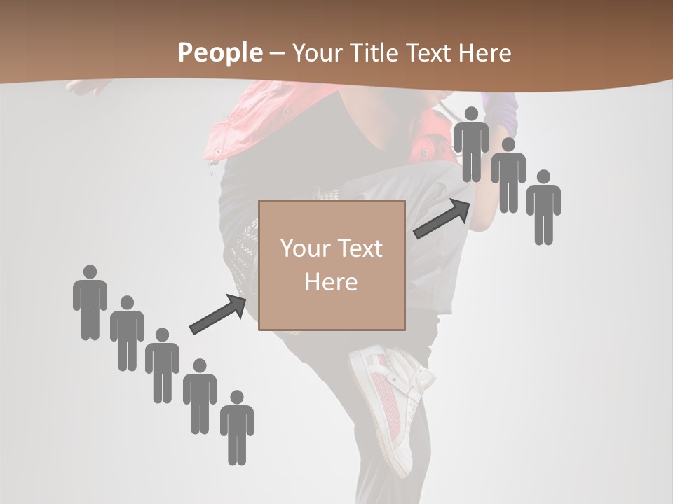 Modern Action Human PowerPoint Template