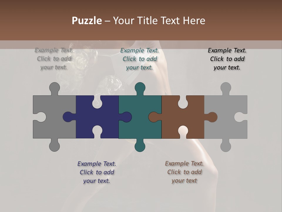 Beautiful Clubbing Color PowerPoint Template