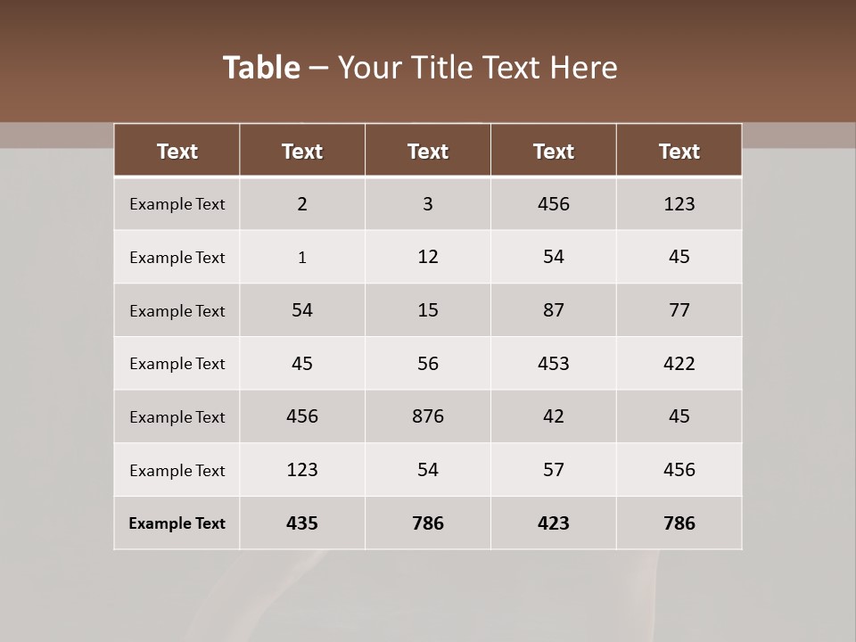 Beautiful Clubbing Color PowerPoint Template