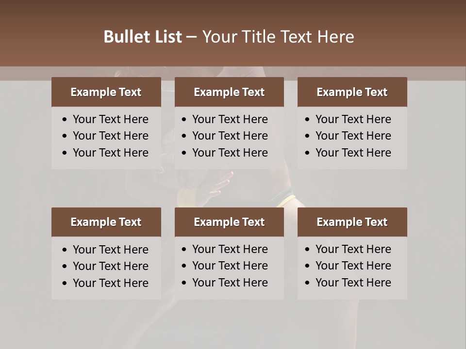 Beautiful Clubbing Color PowerPoint Template