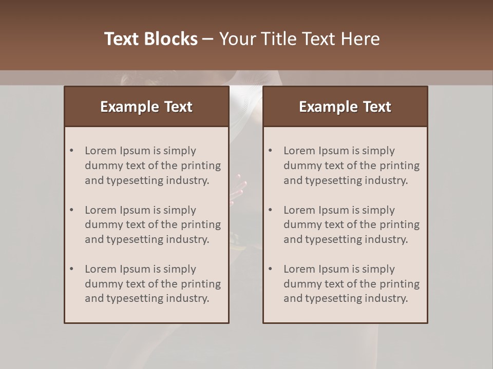 Beautiful Clubbing Color PowerPoint Template