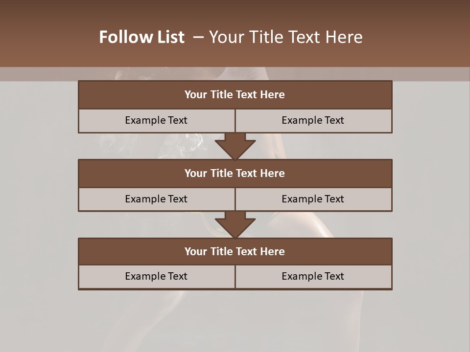 Beautiful Clubbing Color PowerPoint Template