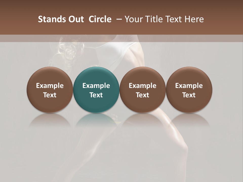 Beautiful Clubbing Color PowerPoint Template