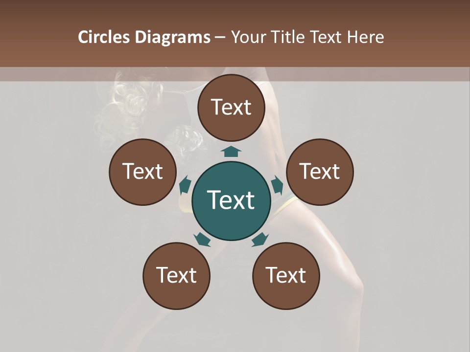 Beautiful Clubbing Color PowerPoint Template