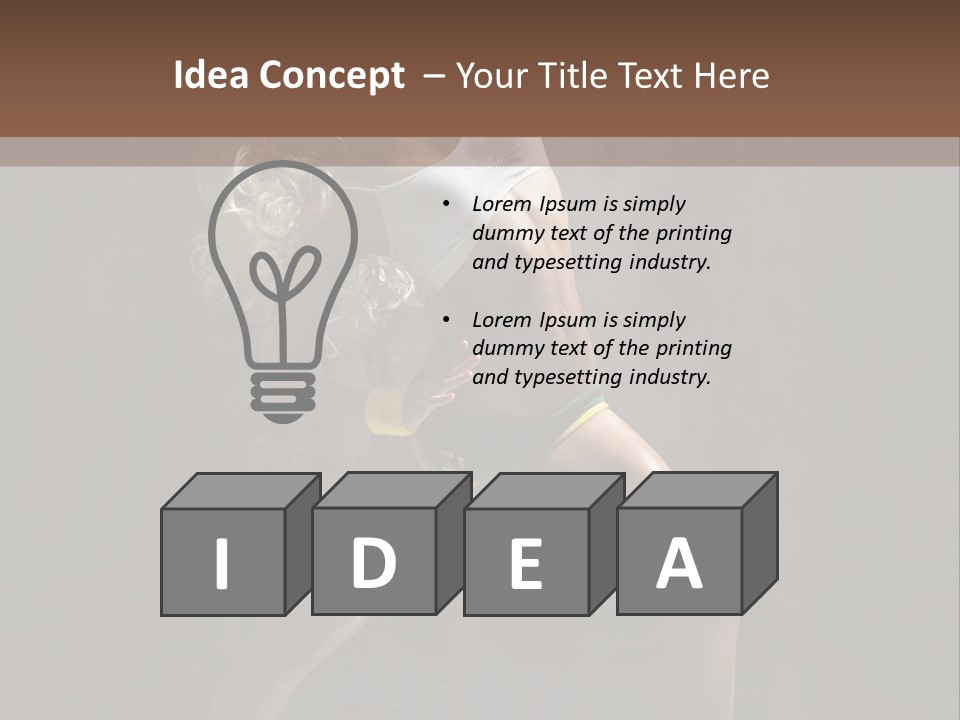 Beautiful Clubbing Color PowerPoint Template