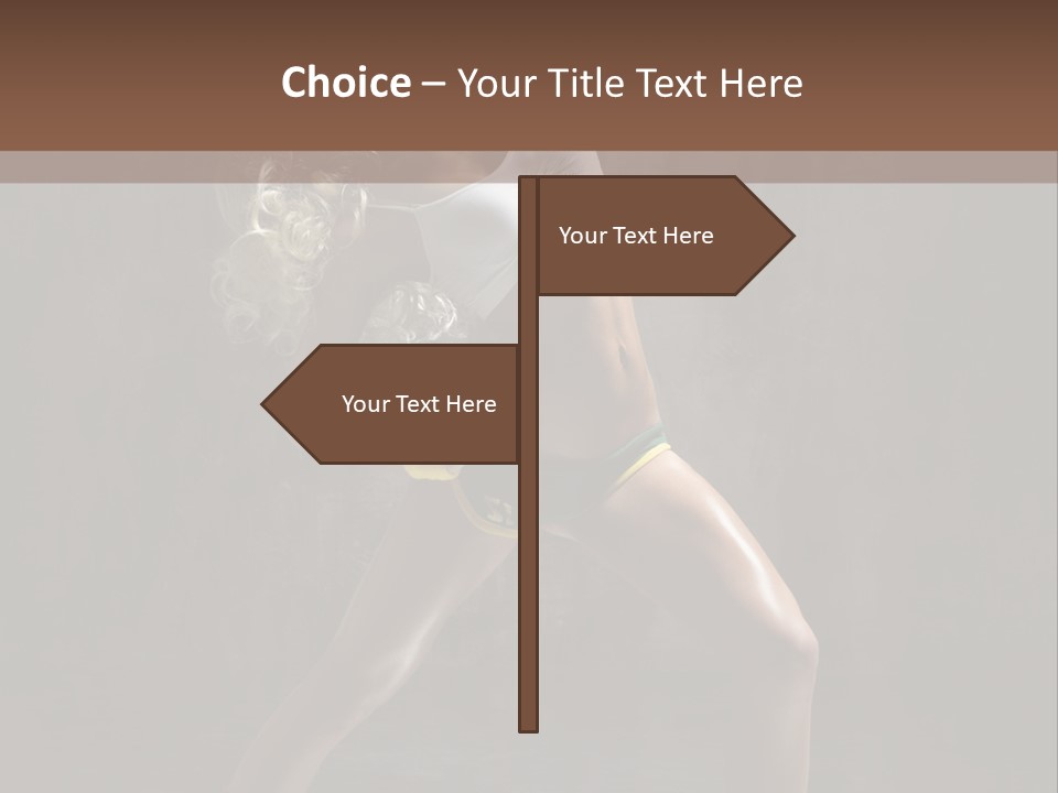 Beautiful Clubbing Color PowerPoint Template