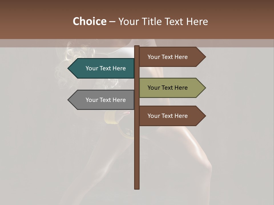 Beautiful Clubbing Color PowerPoint Template