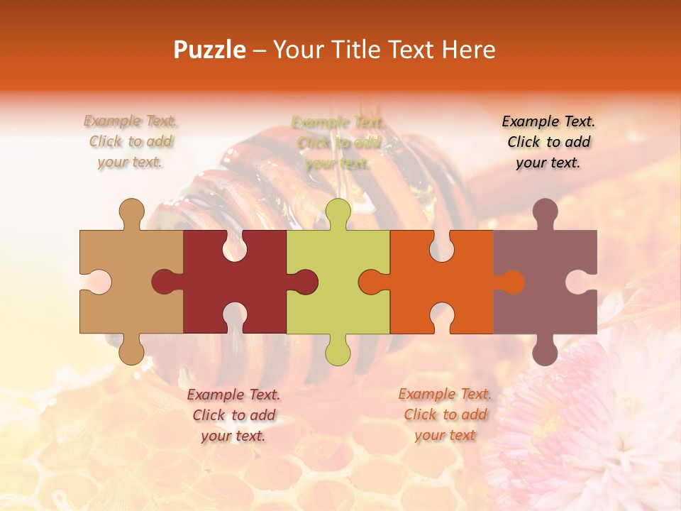 Dessert Sweetener Nutrition PowerPoint Template