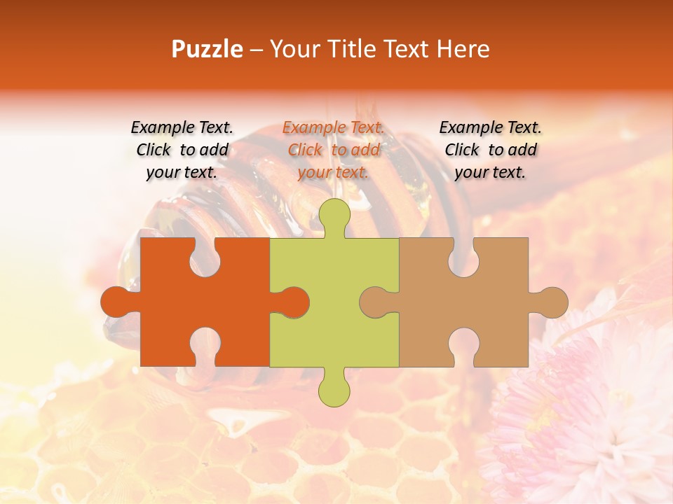 Dessert Sweetener Nutrition PowerPoint Template