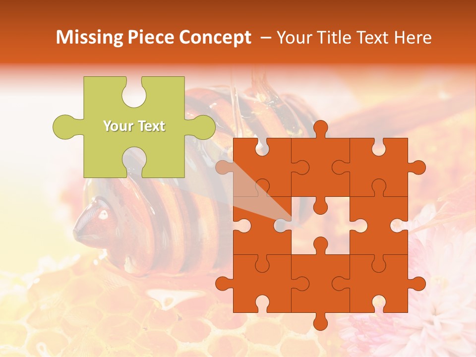 Dessert Sweetener Nutrition PowerPoint Template