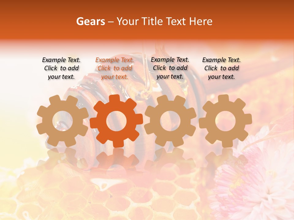 Dessert Sweetener Nutrition PowerPoint Template