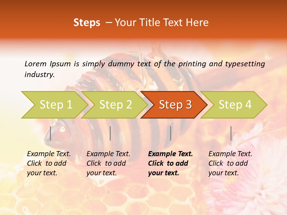 Dessert Sweetener Nutrition PowerPoint Template