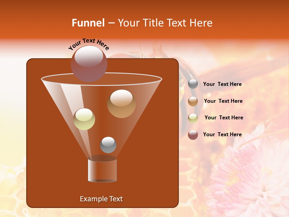 Dessert Sweetener Nutrition PowerPoint Template