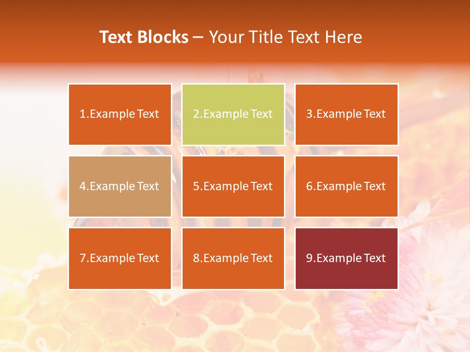 Dessert Sweetener Nutrition PowerPoint Template