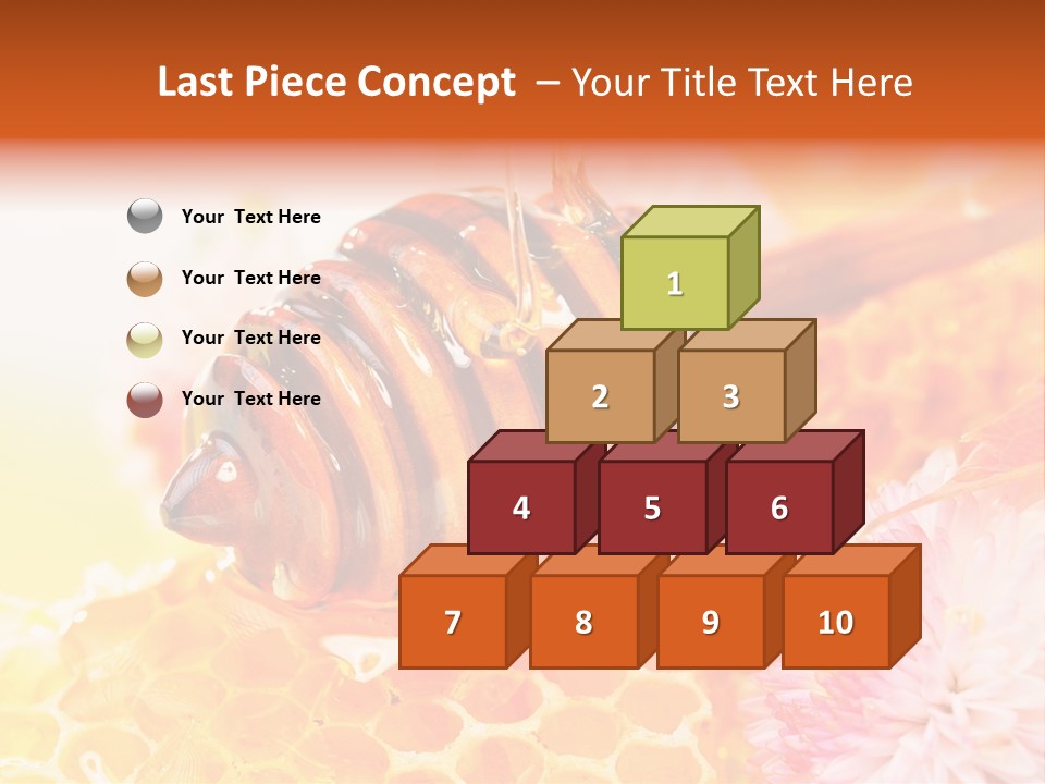 Dessert Sweetener Nutrition PowerPoint Template