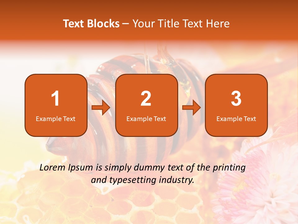 Dessert Sweetener Nutrition PowerPoint Template