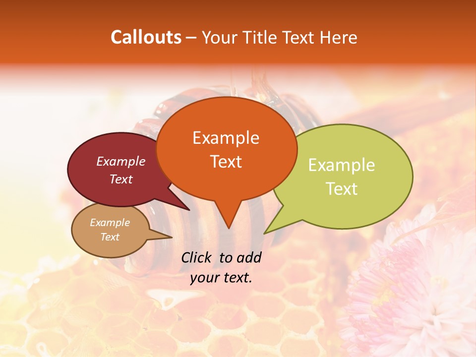 Dessert Sweetener Nutrition PowerPoint Template