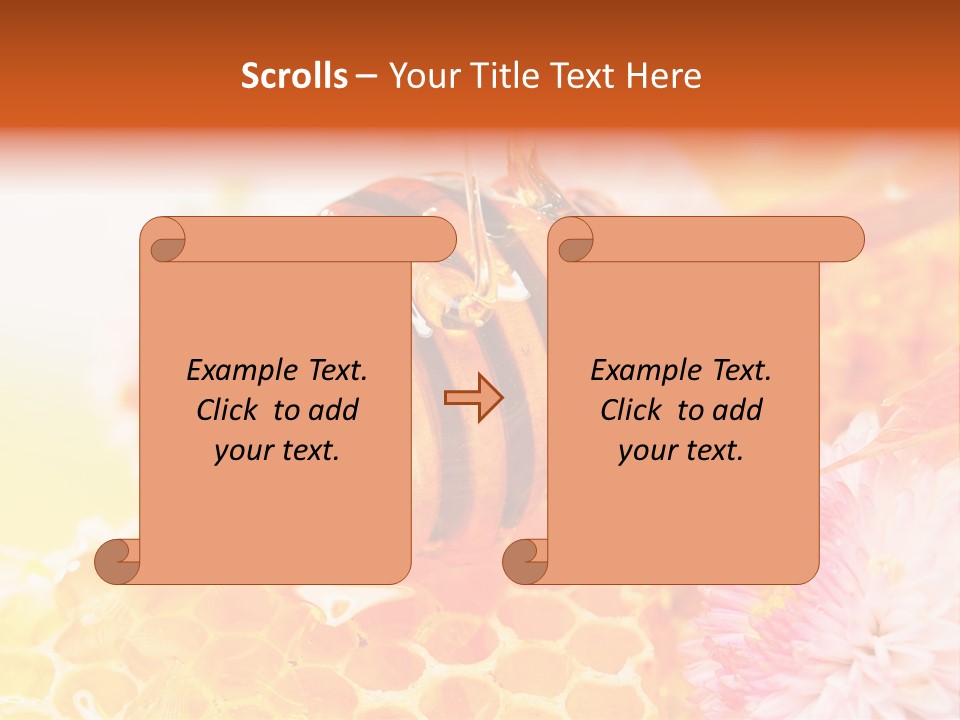 Dessert Sweetener Nutrition PowerPoint Template