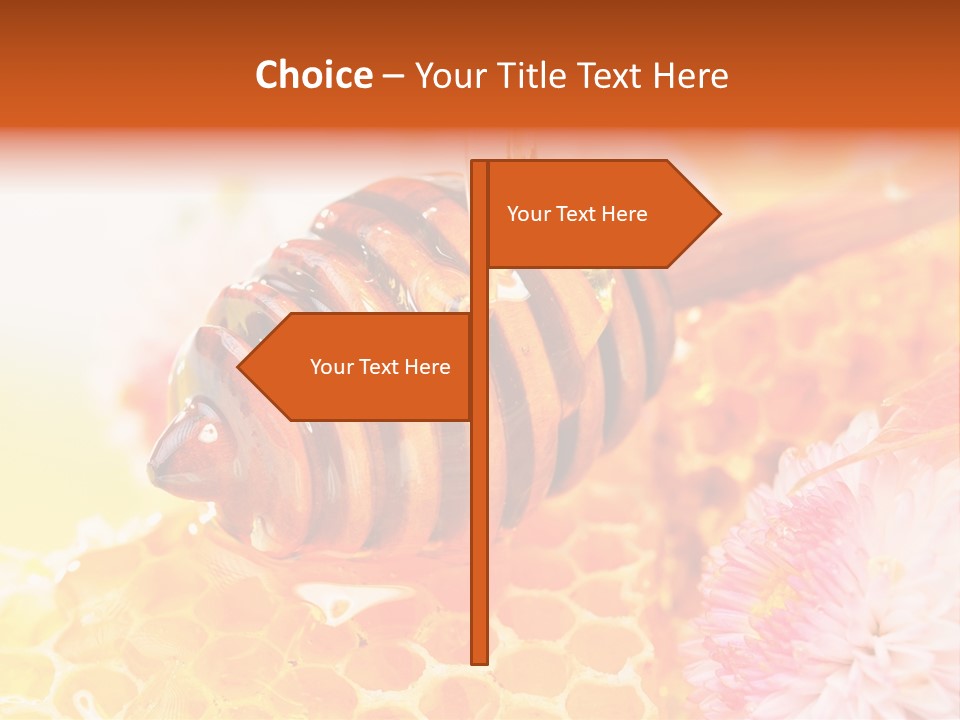 Dessert Sweetener Nutrition PowerPoint Template