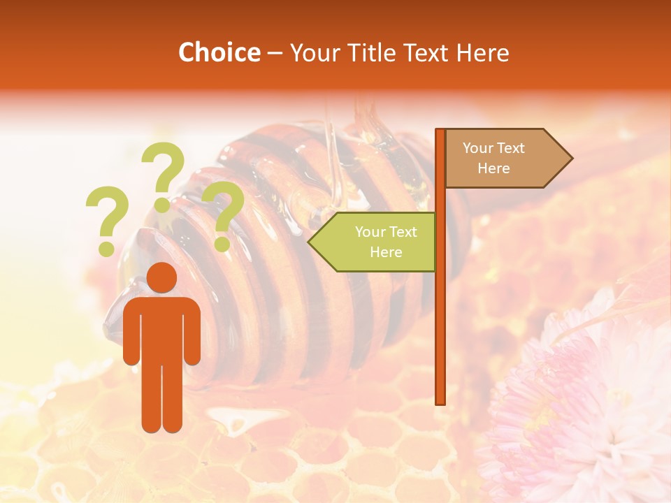 Dessert Sweetener Nutrition PowerPoint Template