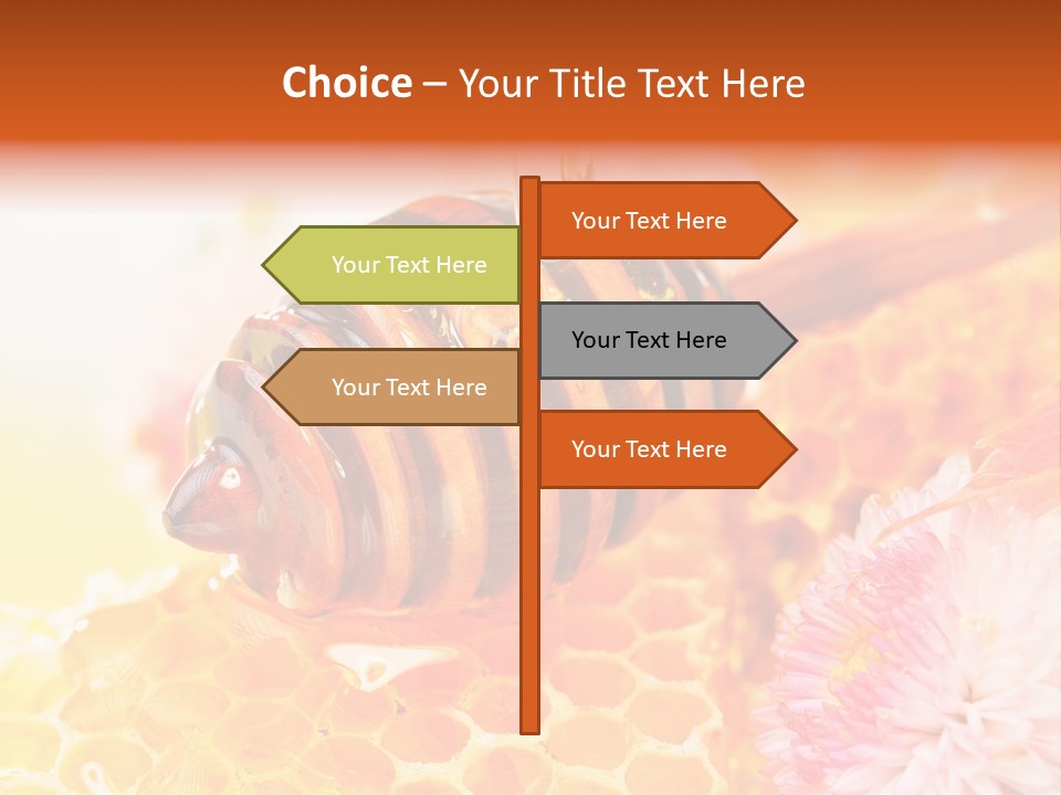 Dessert Sweetener Nutrition PowerPoint Template