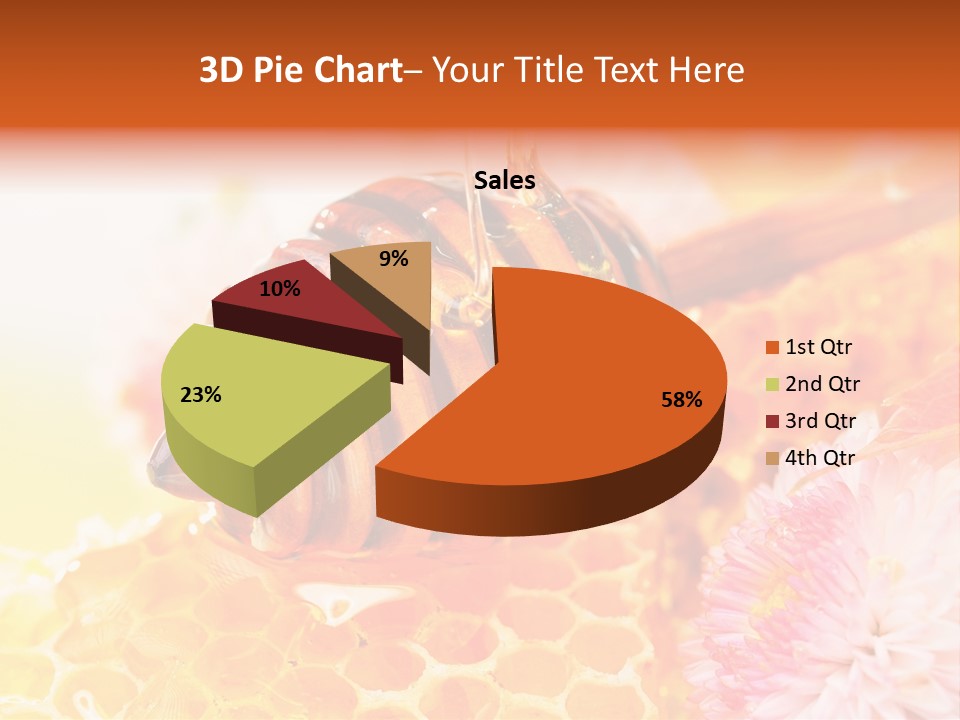 Dessert Sweetener Nutrition PowerPoint Template