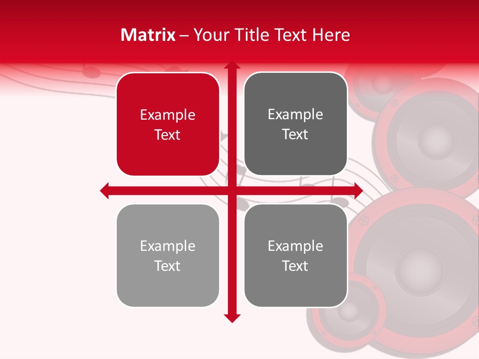 Soundwave Emit Pulse PowerPoint Template