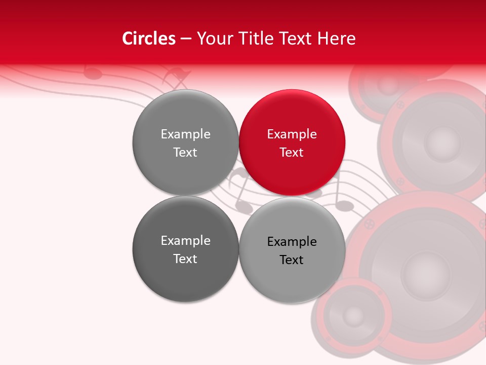 Soundwave Emit Pulse PowerPoint Template