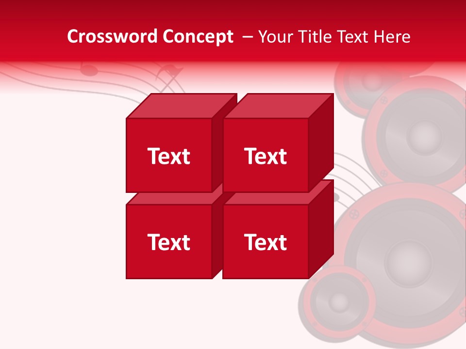 Soundwave Emit Pulse PowerPoint Template
