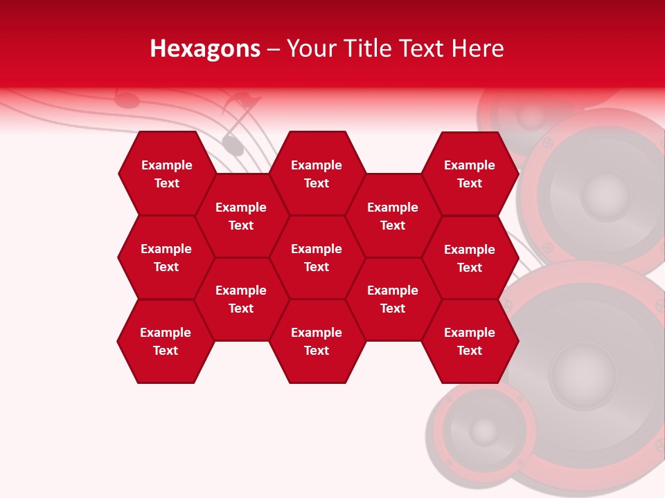 Soundwave Emit Pulse PowerPoint Template