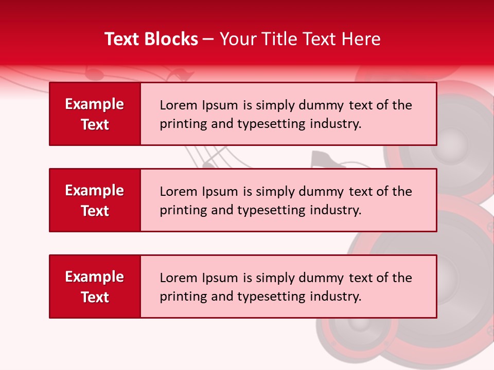 Soundwave Emit Pulse PowerPoint Template