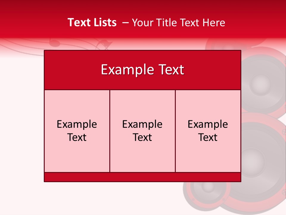 Soundwave Emit Pulse PowerPoint Template