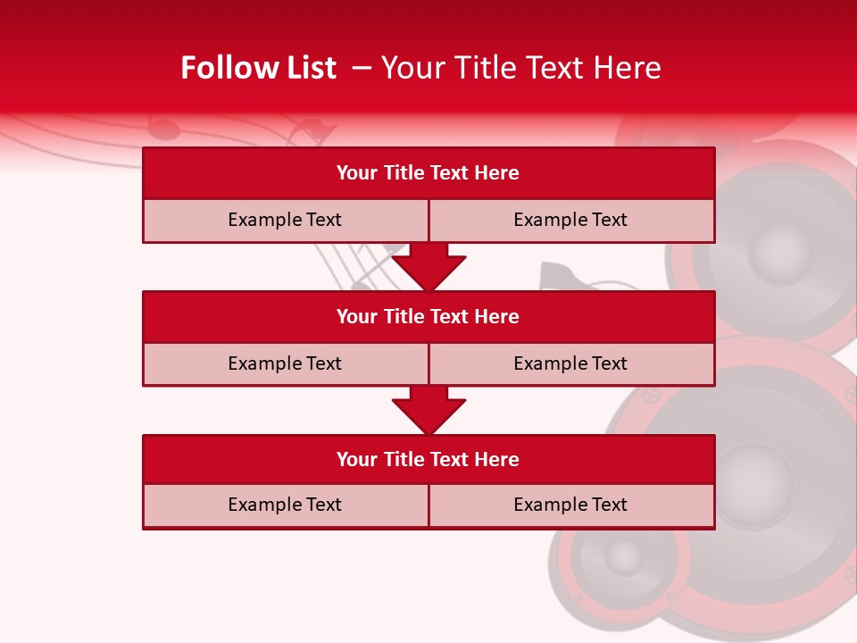 Soundwave Emit Pulse PowerPoint Template