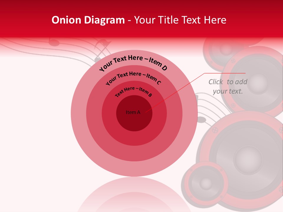 Soundwave Emit Pulse PowerPoint Template
