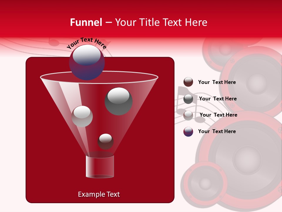 Soundwave Emit Pulse PowerPoint Template