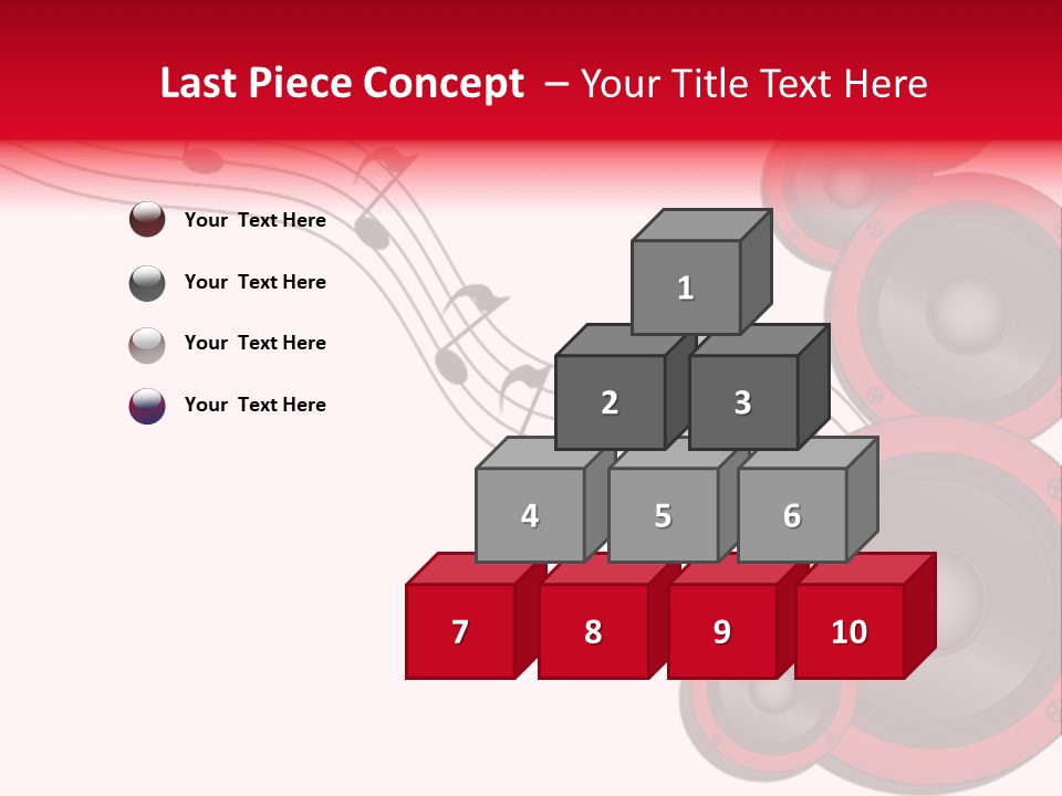 Soundwave Emit Pulse PowerPoint Template