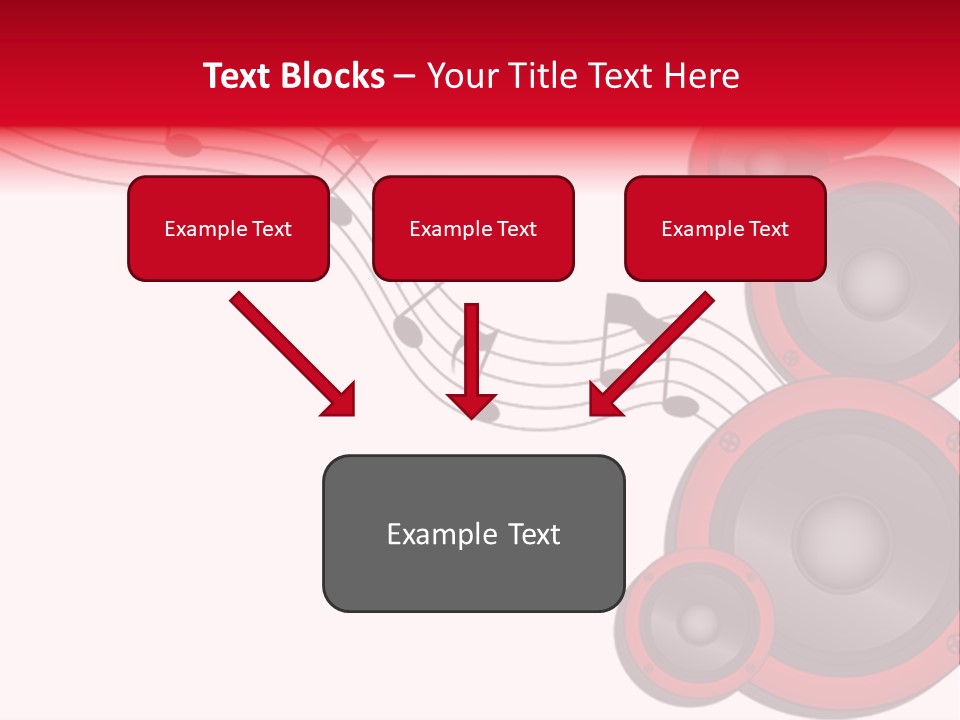 Soundwave Emit Pulse PowerPoint Template