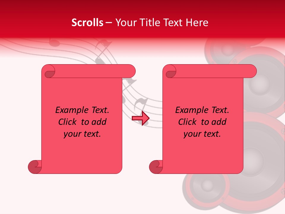 Soundwave Emit Pulse PowerPoint Template