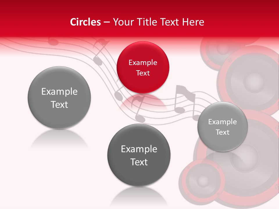 Soundwave Emit Pulse PowerPoint Template