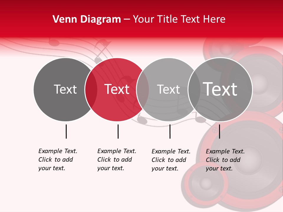 Soundwave Emit Pulse PowerPoint Template